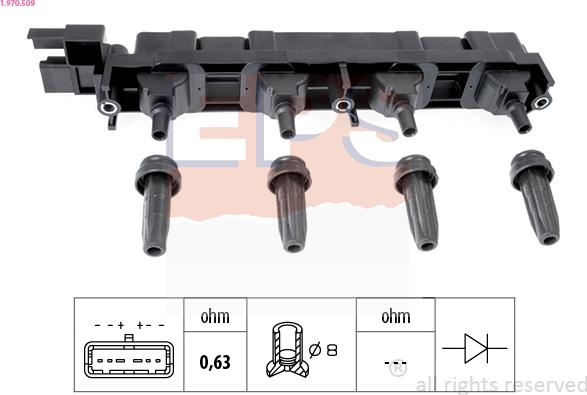 EPS 1.970.509 - Indukcioni kalem (bobina) www.molydon.hr