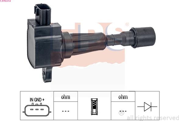 EPS 1.970.514 - Indukcioni kalem (bobina) www.molydon.hr