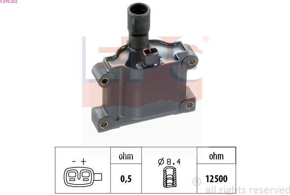 EPS 1.970.322 - Indukcioni kalem (bobina) www.molydon.hr