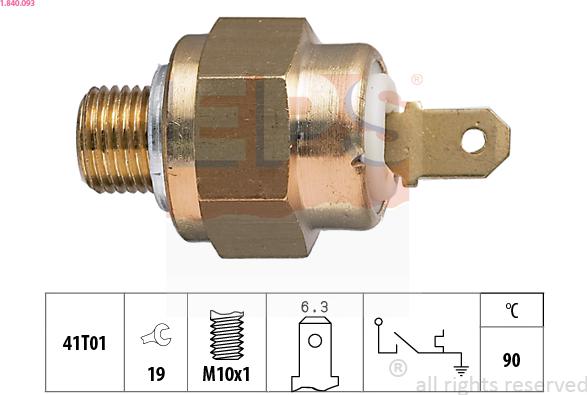 EPS 1.840.093 - Senzor, temperatura rashladne tekućinu www.molydon.hr