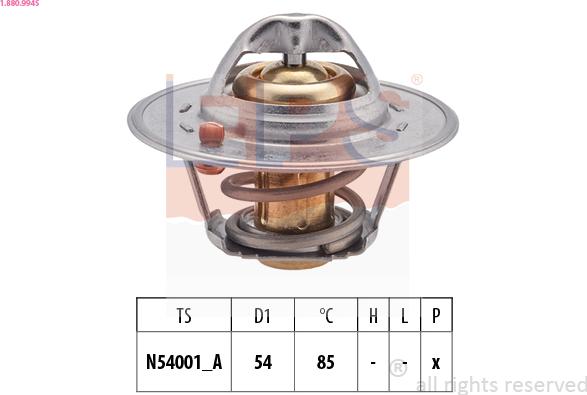 EPS 1.880.994S - Termostat, rashladna tekućinu www.molydon.hr