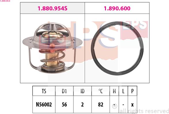 EPS 1.880.954 - Termostat, rashladna tekućinu www.molydon.hr