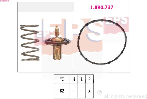 EPS 1.880.950 - Termostat, rashladna tekućinu www.molydon.hr