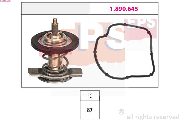 EPS 1.880.595 - Termostat, rashladna tekućinu www.molydon.hr