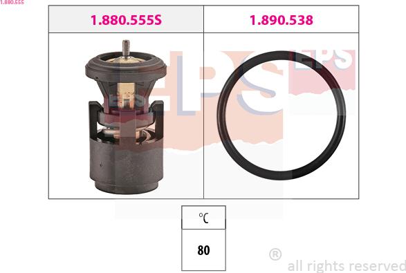 EPS 1.880.555 - Termostat, rashladna tekućinu www.molydon.hr