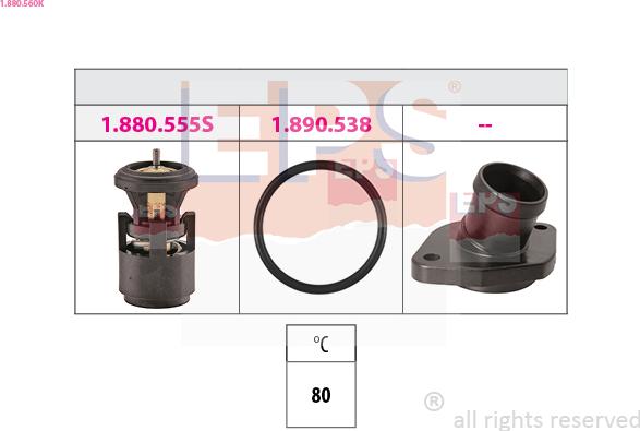 EPS 1.880.560K - Termostat, rashladna tekućinu www.molydon.hr