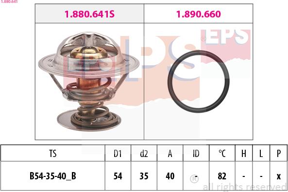 EPS 1.880.641 - Termostat, rashladna tekućinu www.molydon.hr