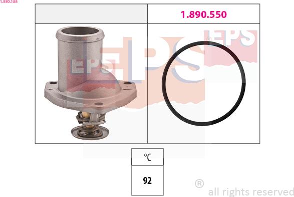 EPS 1.880.188 - Termostat, rashladna tekućinu www.molydon.hr