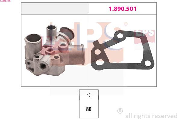 EPS 1.880.175 - Termostat, rashladna tekućinu www.molydon.hr