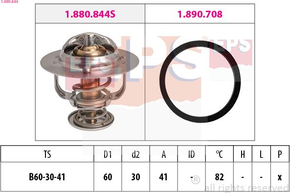 EPS 1.880.844 - Termostat, rashladna tekućinu www.molydon.hr