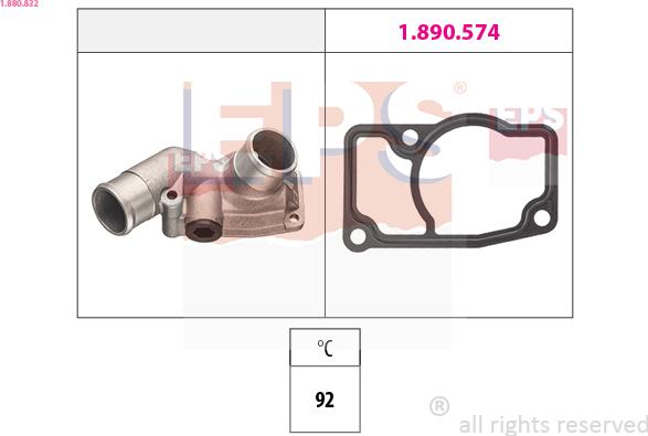 EPS 1.880.832 - Termostat, rashladna tekućinu www.molydon.hr