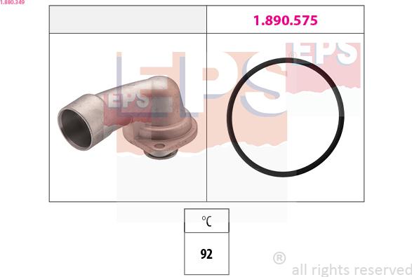 EPS 1.880.349 - Termostat, rashladna tekućinu www.molydon.hr