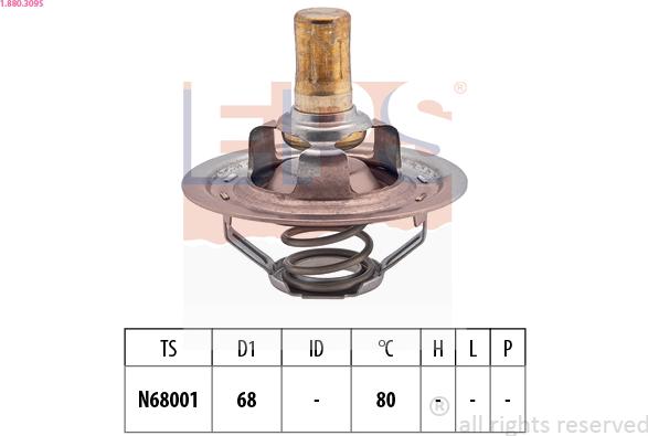 EPS 1.880.309S - Termostat, rashladna tekućinu www.molydon.hr