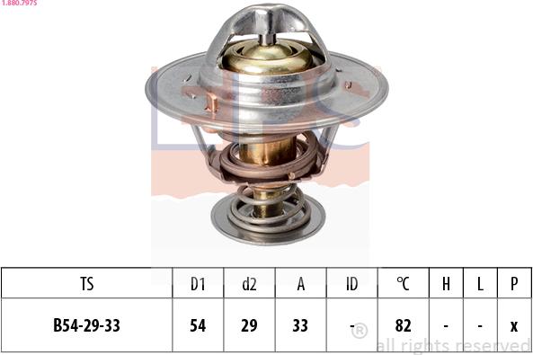 EPS 1.880.797S - Termostat, rashladna tekućinu www.molydon.hr