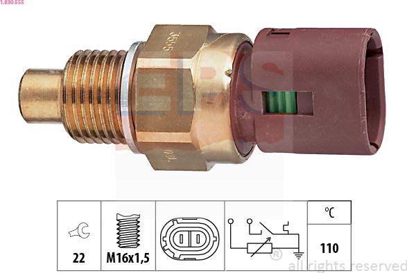 EPS 1.830.555 - Senzor, temperatura rashladne tekućinu www.molydon.hr