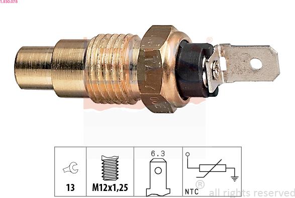 EPS 1.830.078 - Senzor, temperatura rashladne tekućinu www.molydon.hr