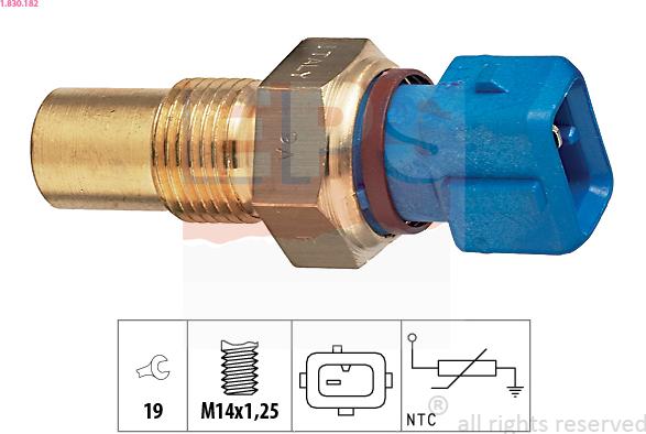 EPS 1.830.182 - Senzor, temperatura rashladne tekućinu www.molydon.hr