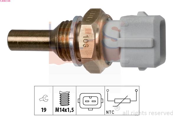 EPS 1.830.126 - Senzor, temperatura rashladne tekućinu www.molydon.hr