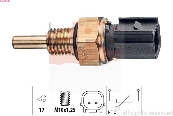 EPS 1.830.347 - Senzor, temperatura rashladne tekućinu www.molydon.hr