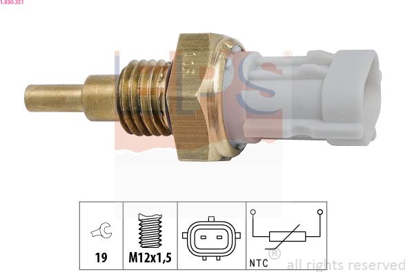 EPS 1.830.351 - Senzor, temperatura ulja www.molydon.hr