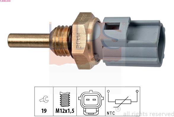 EPS 1.830.334 - Senzor, temperatura rashladne tekućinu www.molydon.hr