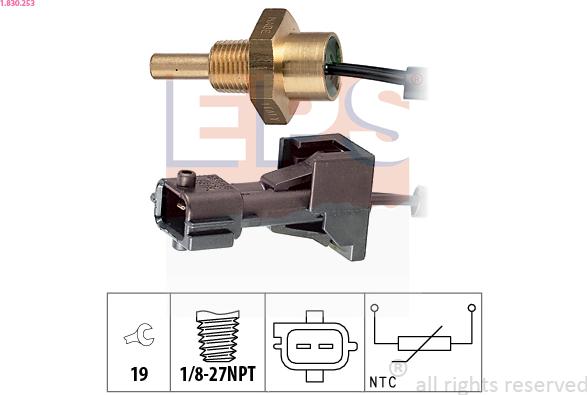 EPS 1.830.253 - Senzor, temperatura rashladne tekućinu www.molydon.hr