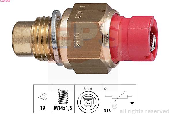 EPS 1.830.267 - Senzor, temperatura ulja www.molydon.hr