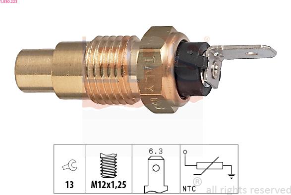 EPS 1.830.223 - Senzor, temperatura rashladne tekućinu www.molydon.hr