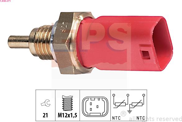 EPS 1.830.271 - Senzor, temperatura rashladne tekućinu www.molydon.hr