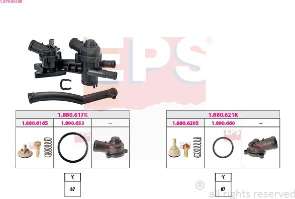 EPS 1.879.955KK - Termostat, rashladna tekućinu www.molydon.hr