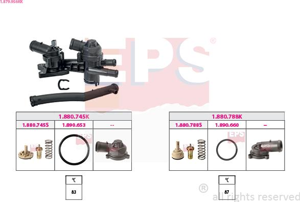 EPS 1.879.956KK - Termostat, rashladna tekućinu www.molydon.hr