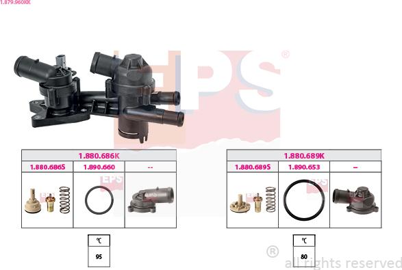 EPS 1.879.960KK - Termostat, rashladna tekućinu www.molydon.hr