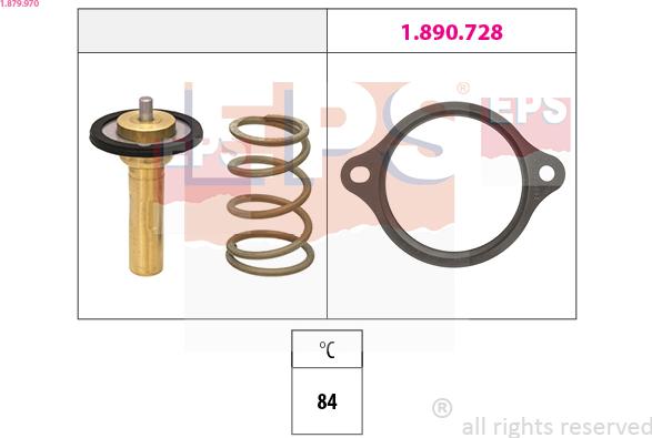 EPS 1.879.970 - Termostat, rashladna tekućinu www.molydon.hr