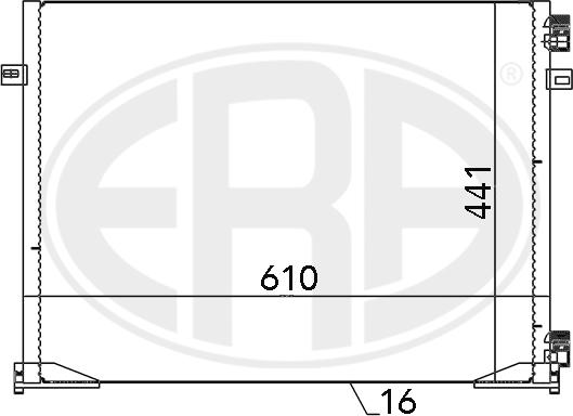 ERA 667096 - Kondenzator, klima-Uređaj www.molydon.hr