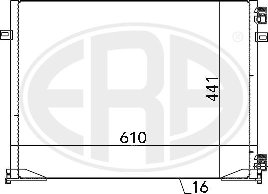 ERA 667046 - Kondenzator, klima-Uređaj www.molydon.hr