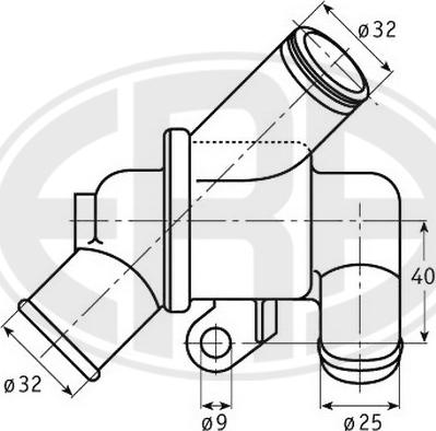 ERA 350165 - Termostat, rashladna tekućinu www.molydon.hr