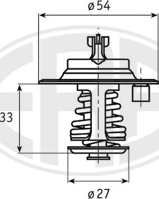 ERA 350160 - Termostat, rashladna tekućinu www.molydon.hr