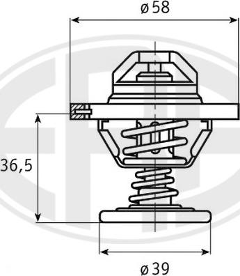 ERA 350138 - Termostat, rashladna tekućinu www.molydon.hr