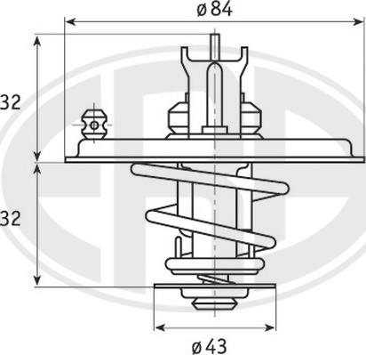 ERA 350334 - Termostat, rashladna tekućinu www.molydon.hr