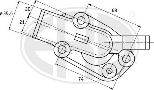 ERA 350330 - Termostat, rashladna tekućinu www.molydon.hr