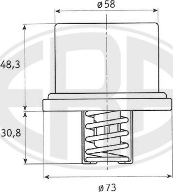 ERA 350313 - Termostat, rashladna tekućinu www.molydon.hr