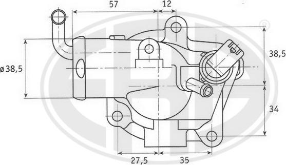 ERA 350200 - Termostat, rashladna tekućinu www.molydon.hr