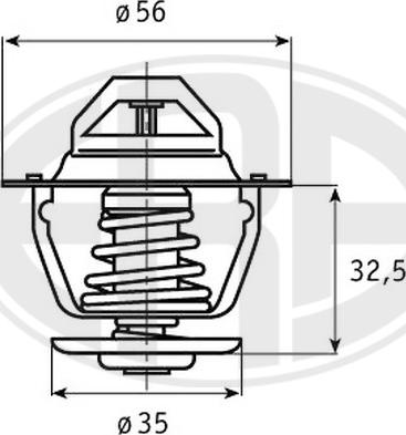 ERA 350201 - Termostat, rashladna tekućinu www.molydon.hr