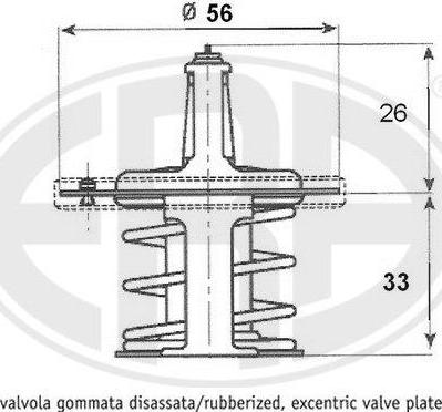 ERA 350280A - Termostat, rashladna tekućinu www.molydon.hr