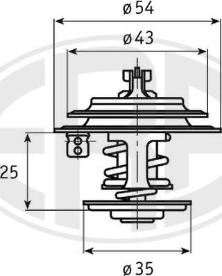 ERA 350310A - Termostat, rashladna tekućinu www.molydon.hr