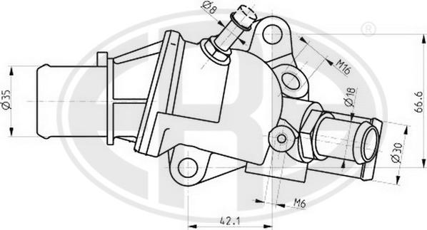 ERA 350271 - Termostat, rashladna tekućinu www.molydon.hr