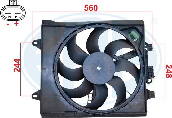 ERA 352147 - Ventilator, hladjenje motora www.molydon.hr