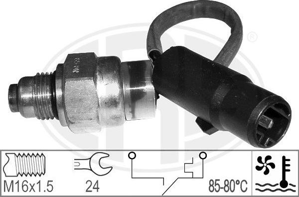 ERA 330668 - Prekidač temperature, ventilator radijatora / klima uređaja www.molydon.hr