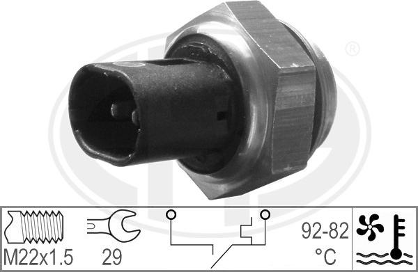 ERA 330181 - Prekidač temperature, ventilator radijatora / klima uređaja www.molydon.hr