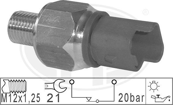 ERA 330801 - Senzor, pritisak ulja www.molydon.hr